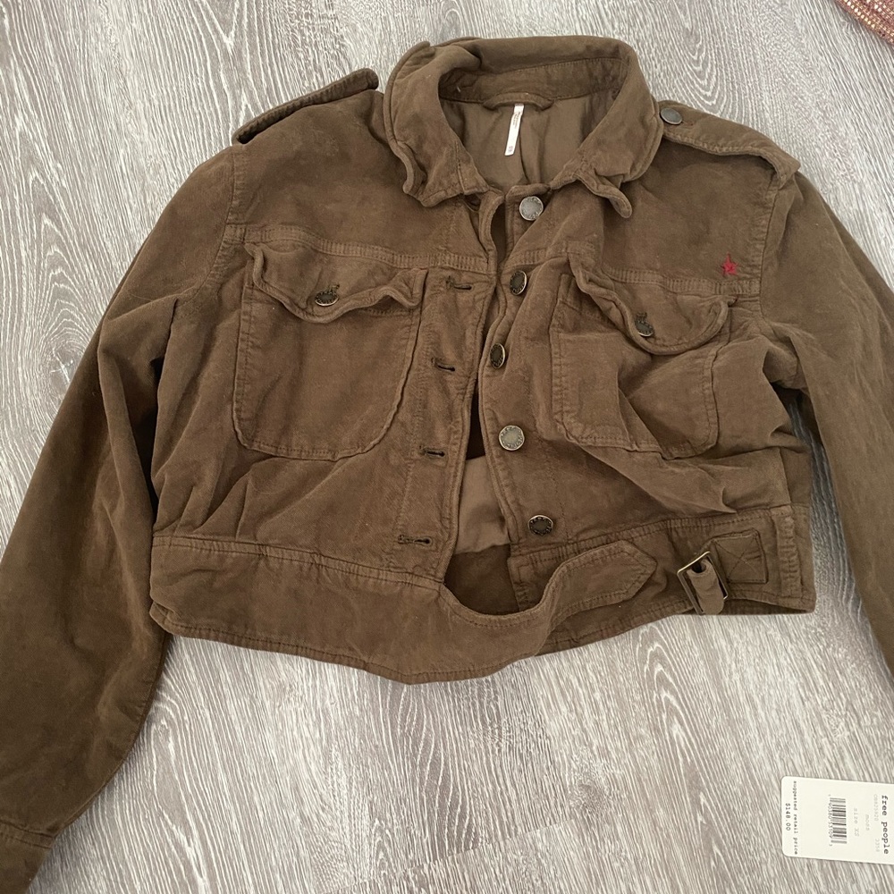 Free People Moss Combat Jacket